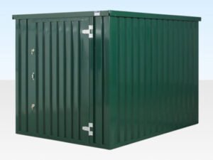 3M X 2.1M Flat Pack Storage Container