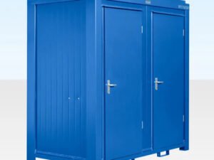 1+1 Double Mains Toilet 8Ft x 5Ft (Blue)